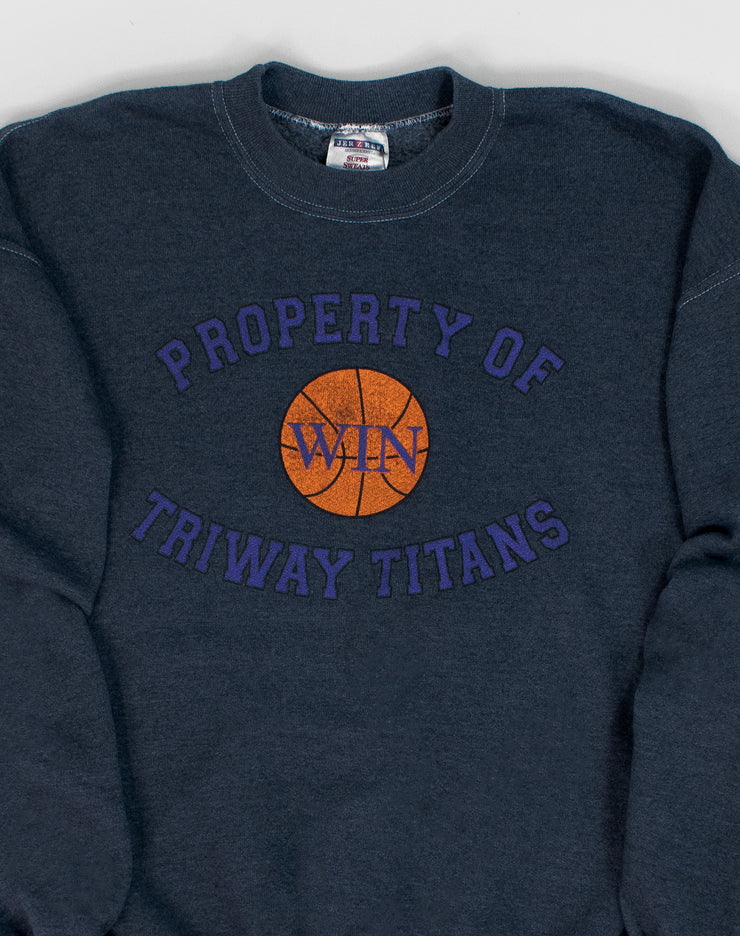 Jerzees Property Of Triway Titans Sweatshirt